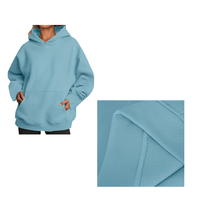 Kadınlar için boy Hoodies kazak polar tişörtü genç kız kazak Trendy kıyafetler moda