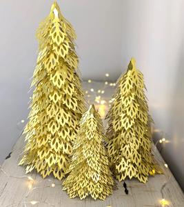 Árbol de Navidad de decoración de granja con acabado oxidado galvanizado Árbol de Navidad de metal con acabado galvanizado - Product Image 4