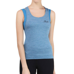 Custom Design High Quality Cotton Stretch Tank Top Ladies <b>Singlet</b> for Gym Workout Fitness Casual XS Size Fitness Wear - Product Image 4