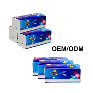 Mouchoirs en papier OEM en vrac à prix abordable, 13 ± 2 g/m², style mouchoir de poche personnalisé, en pâte de bois vierge, pour bureau et restaurant - Product Image 5