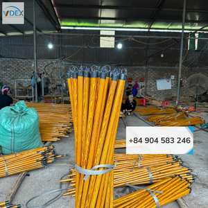 Grain <b>Wooden</b> <b>Broom</b> <b>Handle</b> 120cm Length For Cleaning Items - Product Image 2