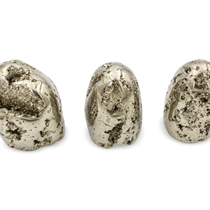 หินคริสตัลไพไรต์ขัดเงาแบบธรรมชาติสำหรับตกแต่งบ้านการทำสมาธิเรกิสร้างสมดุลพลังงาน - Product Image 3