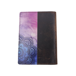 Produttore customizzato premio Unisex passaporto da viaggio Designer custodia in vera pelle con Slot per schede piegato per gli uomini e le donne OEM - Product Image 5