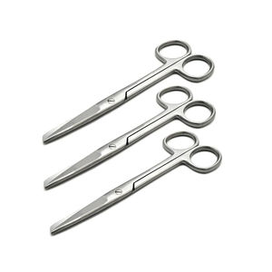 Half Gold Stainless Steel Blepharoplasty Scissors Manual Power <b>Plastic</b> Surgery Cutting Forceps Hospital Use Surgical Instrument - Product Image 2