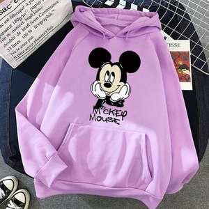 Sudaderas con capucha de algodón 100% para mujer, logotipo personalizado y diseño, servicio OEM, sudaderas con capucha de Color rosa para mujer - Product Image 1