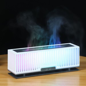 OEM 3D Flame Essential <b>Oil</b> <b>Diffuser</b> 200ml Ultrasonic Mist Humidifier with USB Power and Ambient Light - Product Image 6