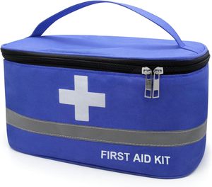 Bolsa de Primeros Auxilios Multiusos Vintage de Poliéster para Viajes, Hogar, Auto, Camping, Senderismo, Bolsa de Almacenamiento Portátil - Product Image 1