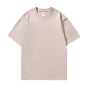 27 colores 260 Gsm algodón manga corta Oem logo diseño personalizado liso Camiseta de algodón en blanco para hombres - Product Image 5