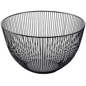 Panier de rangement multifonction écologique rectangulaire en fer noir élégant moderne et durable de haute qualité pour la cuisine - Product Image 4