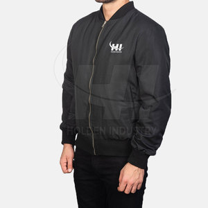 Blouson bomber style moderne, look urbain, en nylon et polyester, à vendre - Product Image 2