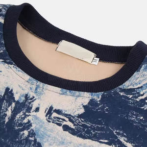 Manches longues Nouveau design Hommes Imprimé Sweats Coton Prix de gros Basics Hommes Imprimé Sweats - Product Image 3