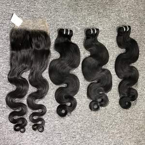 ผมมนุษย์เป็นลอนสำหรับผู้หญิงผิวดำผมบริสุทธิ์จาก100% - Product Image 1