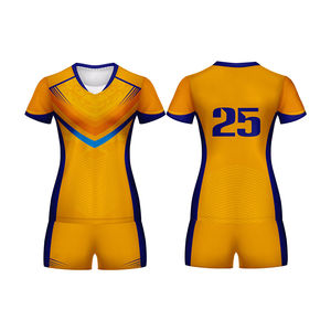 Volley-ball équipe uniforme nouveau Style conception personnalisée hommes volley-ball uniforme vêtements de sport concepteur volley-ball uniforme ensemble - Product Image 3