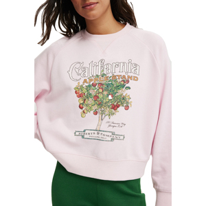 Sweat-shirt pour femme, décontracté, manches longues, poids lourd, 100% coton, avec logo sur le devant, design personnalisable - Product Image 3