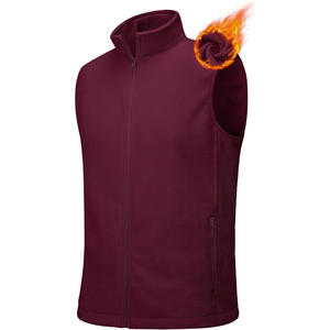 Chalecos de lana para hombre con ajuste personalizado con logotipo, etiqueta bordada, Impresión de etiquetas y marca para aventuras al aire libre y ropa de equipo - Product Image 1