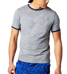 Camisetas de manga corta de algodón suave de verano Casual cuello redondo Camisetas básicas camisas Ringer ropa camiseta - Product Image 5