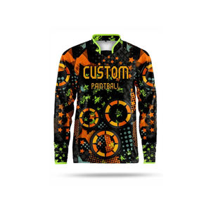 Ropa deportiva de paintball personalizada, camisetas de jugador de torneo, Camiseta deportiva personalizada, ropa - Product Image 5