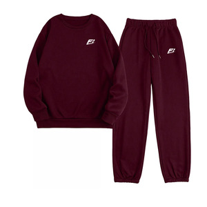 Conjuntos Deportivos de Sudadera y Pantalones de Felpa de Algodón Unisex Personalizados, Venta al por Mayor B2B, Ropa Deportiva de Corte Holgado, Fabricante de Marca Privada OEM - Product Image 2