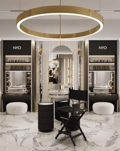 Espejo de Salón LED Moderno y Portátil con Marco de Madera, Función Inteligente de Maquillaje, para Gimnasio, Peluquería, Centro Comercial, Almacén, Duradero, Ecológico, Múltiple - Product Image 2