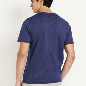 Nuevo diseño de moda para hombre, camisetas de cuello redondo de algodón de manga corta para hombre, camisetas transpirables - Product Image 3