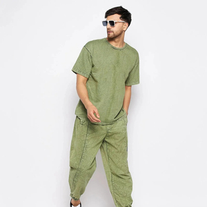 Nouveau design 2025 – T-shirts homme à manches courtes, doux, personnalisés, délavés à l'acide, 100 % coton, écologiques, respirants, style Hip Hop Streetwear, OEM - Product Image 6