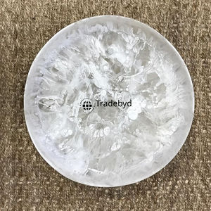 Handmade Resin <b>Platter</b> Elegant <b>Serving</b> Tray <b>For</b> Dining Table <b>Party</b> And Gift Purpose Tradebyd - Product Image 3