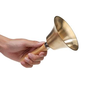 Campana de Mano de Latón Macizo Súper Fuerte, Campana de Servicio y Escritorio de Alta Resistencia - Product Image 4