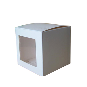 10*10*10cm White Paper Gift Box With Pvc Window For Packing/protecting Gift Toys Luxury Gift Box Toy Storage Box
