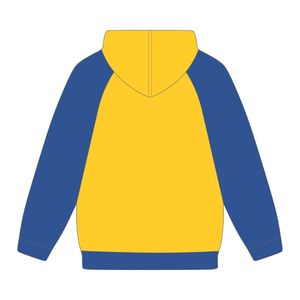 Sudadera con Mangas Raglán y Bordado Chenille de la Hermandad Griega Gold Sigma Gamma Rho, Estilo Universitario, Moda Colegial SGRho - Product Image 3