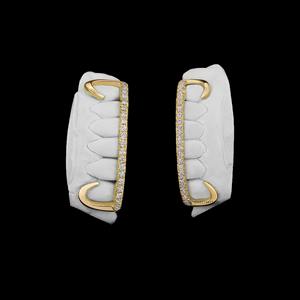 Grillz en argent sterling 925 fait main, style barre, serti de diamants, rangée supérieure et inférieure, ensemble minimaliste, hip-hop, bling dentaire, embout buccal - Product Image 5