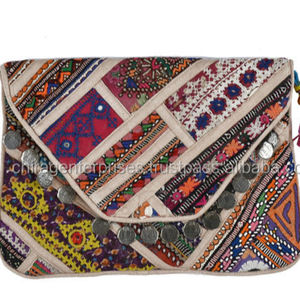 High Quality Women's <b>Wedding</b> & Party Evening <b>Clutch</b> <b>Bag</b> Bridal Purse with Shell Embroidery Resin & Fabric Material Cotton Lining - Product Image 2