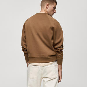 Sudadera unisex de algodón con ajuste relajado, ropa informal a la moda para hombres y mujeres, estampado OEM ODM, bordado, teñido liso para invierno - Product Image 2