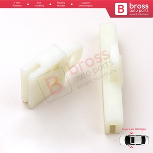 BWR5019+BWR5020 Door Window Glass Holder Connector Sash <b>Clips</b> For Corolla Prius Cruiser Hilux Matrix Vibe RX - Product Image 4