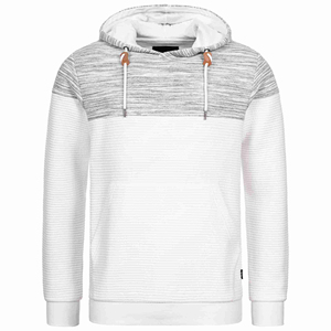 Sudadera con capucha para hombre ecológica, diseño único mezclado de algodón, servicio OEM - Product Image 6