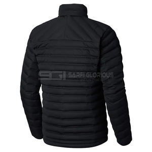 Veste matelassée personnalisée unisexe du nord de grande taille Veste en duvet respirante pour hommes - Product Image 6