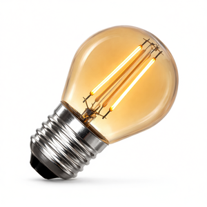 E27 4W Amber Adjustable LED Sphere Filter <b>Bulbs</b> - Product Image 2