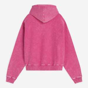Sweat à capuche décontracté pour homme en coton 100% uni, doublé, avec logo sur le devant, respirant, séchage rapide, lavage à l'acide, pour l'extérieur, l'hiver - Product Image 5