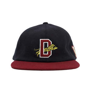 หมวก Decades Hat Co สีน้ำเงินสำหรับทีม Tigers หมวกแก๊ปผ้าแคนวาส 6 แผง ทรง Y2K ลายพราง ลายเสือดาว ลายใบไม้เขตร้อน เพื่อประสิทธิภาพในการใช้งาน - Product Image 1