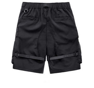 Kivotech Short cargo en coton de qualité supérieure pour homme Pantalon court tactique taille moyenne avec poche ample Motif solide - Product Image 3