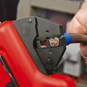 Knipex -eCrimp Alicates Electromecánicos para Crimpar Cables con Matrices Intercambiables para un Sistema de Crimpado Eficiente - Product Image 3