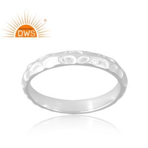 Anillo de Plata de Ley con Diseño Personalizado de Última Moda, Joyería de Diseño Personalizado para Mujer, Regalo para Ella - Product Image 1
