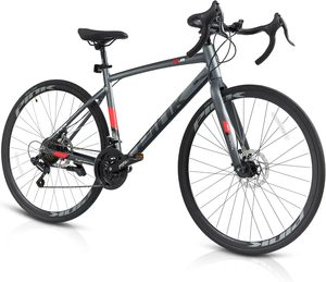 Bicicleta de Carretera de Alta Calidad, Bicicleta Urbana de 700C, 21 Velocidades, Transmisión Shimano, Bicicleta Deportiva de Carreras, Cuadro Ligero de Aluminio - Product Image 3