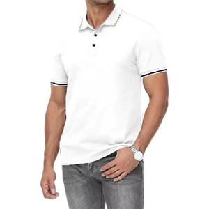 Nouveau Polo à Manches Courtes pour Homme, T-Shirt Oversize Contrasté pour Homme, T-Shirt Respirant, Léger, Streetwear, Hauts de Sport - Product Image 6