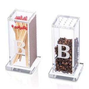 Porta Fósforos Magnético de Acrílico Transparente para Hanukkah, Diseño Moderno 2025, Personalizable, Fácil de Ensamblar - Product Image 6