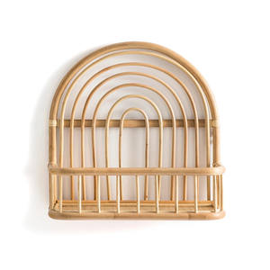 Wholesale Hot Trend Rattan <b>Wall</b> <b>Shelf</b> <b>for</b> Indoor <b>Decoration</b> <b>Wall</b> <b>Shelf</b> Rattan Design Basic Style Made in Vietnam KT09 - Product Image 2