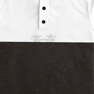 2023 Men's High Quality 100% Cotton for Polo T-Shirt Customized Printing Fit Short Sleeves Solid Pattern Knitted Your Brand <b>Logo</b> - Product Image 2