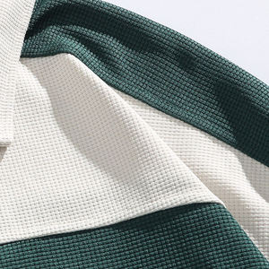 Ropa de hombre de manga corta transpirable de secado rápido informal en blanco de grado superior de poliéster al por mayor polo estampado personalizado OEM - Product Image 3