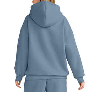 Women <b>Sherpa</b> <b>Hoodie</b> Sweatshirt Cotton Casual Fleece Pullover Ladies Sweater <b>Oversized</b> <b>Hoodie</b> for Girls - Product Image 2