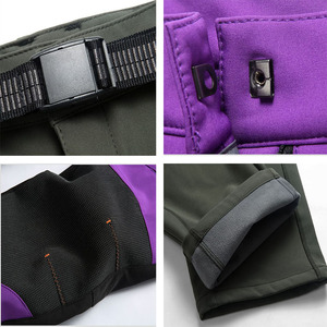 Pantalones de Escalada con Cremallera y Bolsillos para Hombre, Pantalones Cargo para Senderismo - Product Image 6