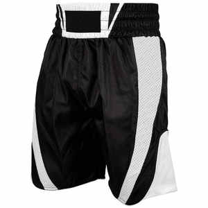 Short de boxe pour homme avec logo imprimé par sublimation Short d'entraînement professionnel en polyester de qualité supérieure taille personnalisée directe d'usine - Product Image 3